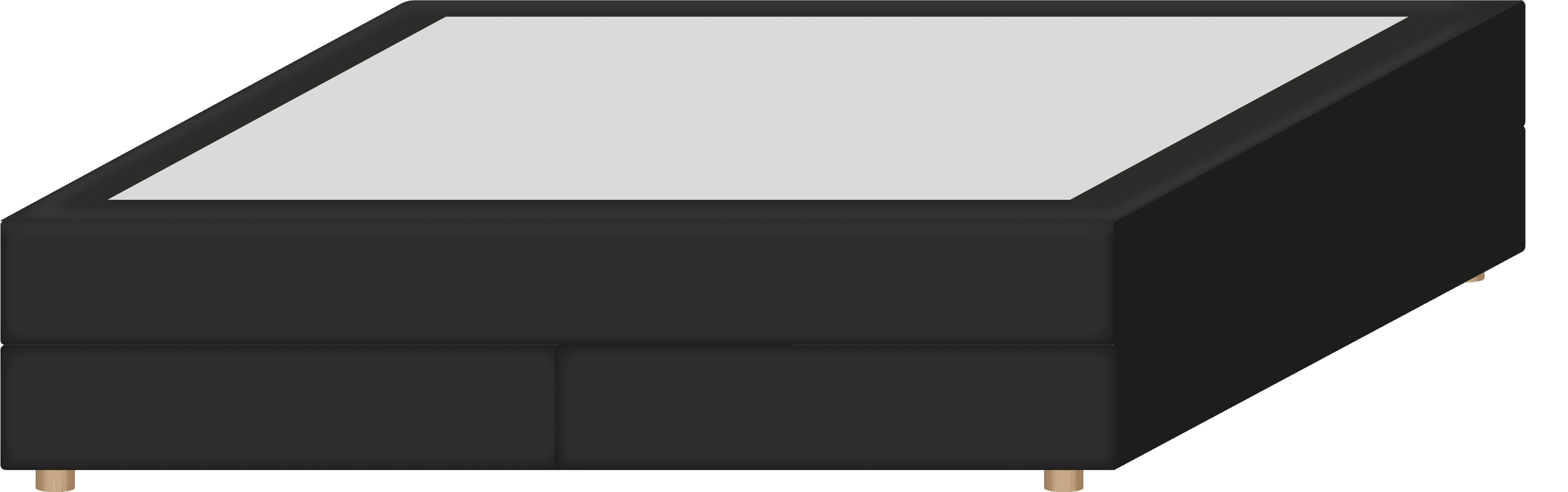 Oversized topper mattress